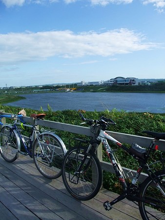 台風も過ぎ去り、手塩は晴れ。