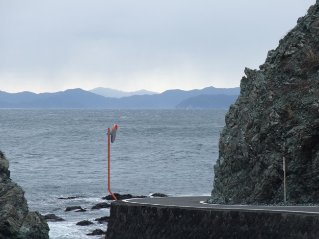 スリルのある道佐賀関